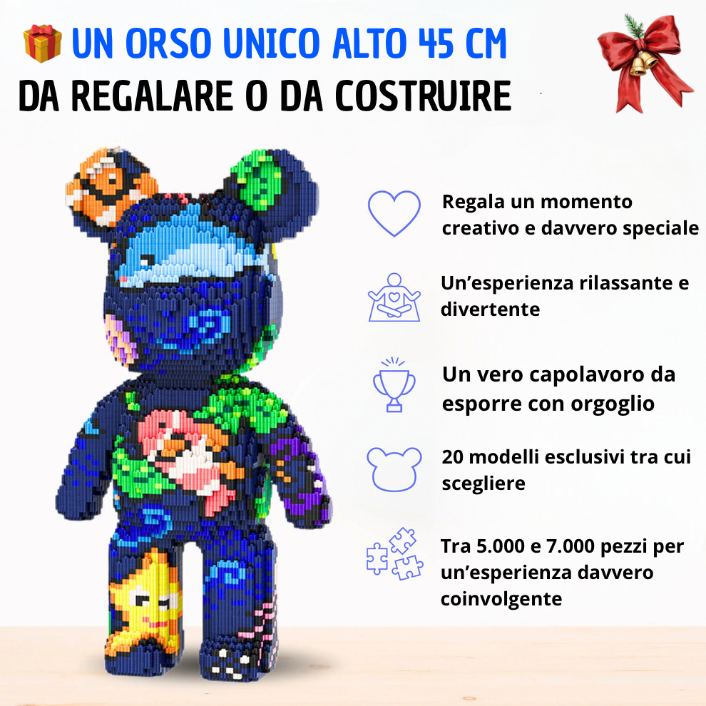 OrsoBrix™ — Crea il tuo orso gigante